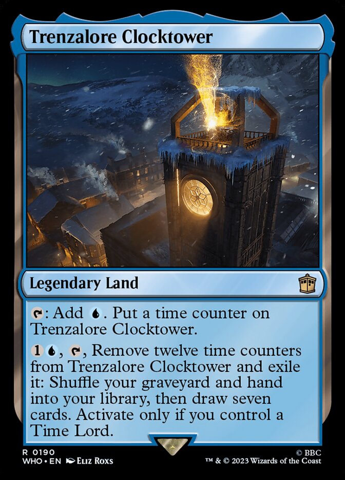 Trenzalore Clocktower 190/331 (Universes Beyond: Doctor Who)  - Foil | Good Games Modbury