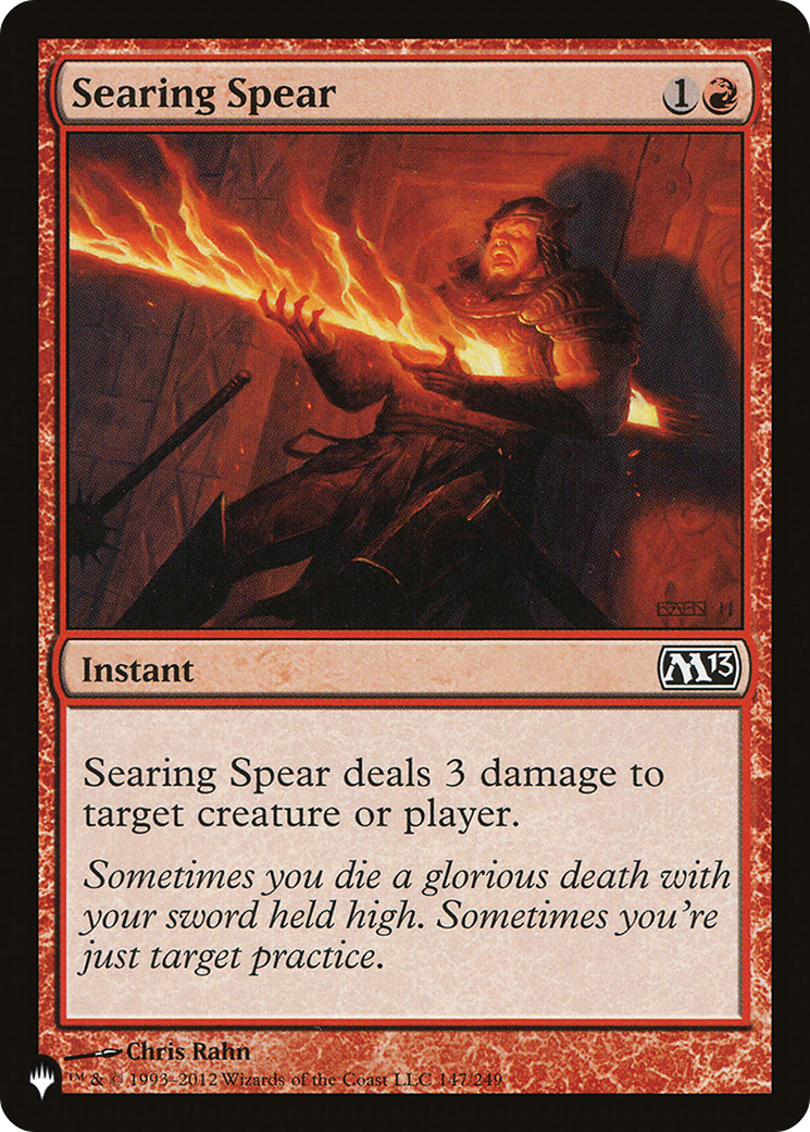 Searing Spear [The List Reprints] | Good Games Modbury