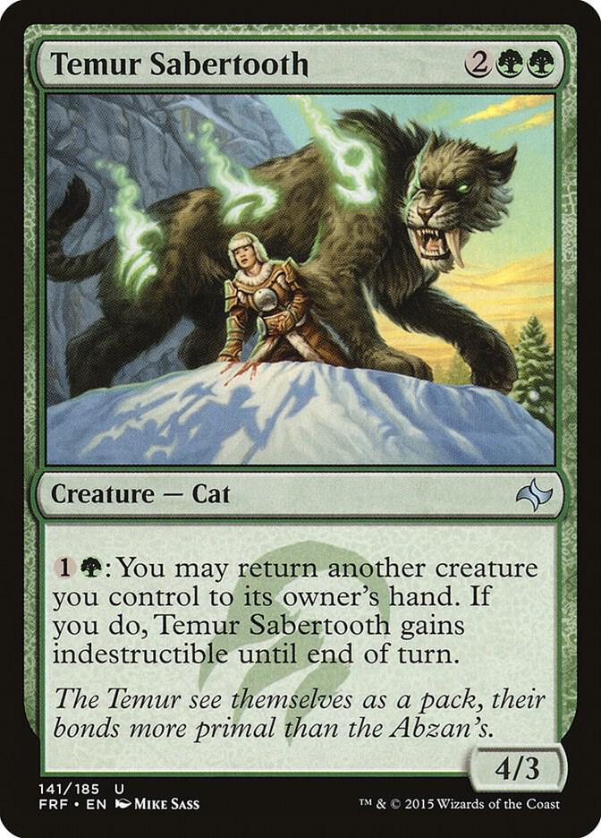 Temur Sabertooth 141 (Fate Reforged)  | Good Games Modbury