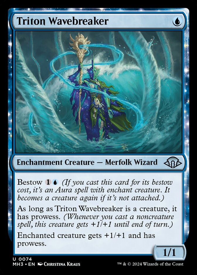 Triton Wavebreaker 74/319 (Modern Horizons 3)  | Good Games Modbury