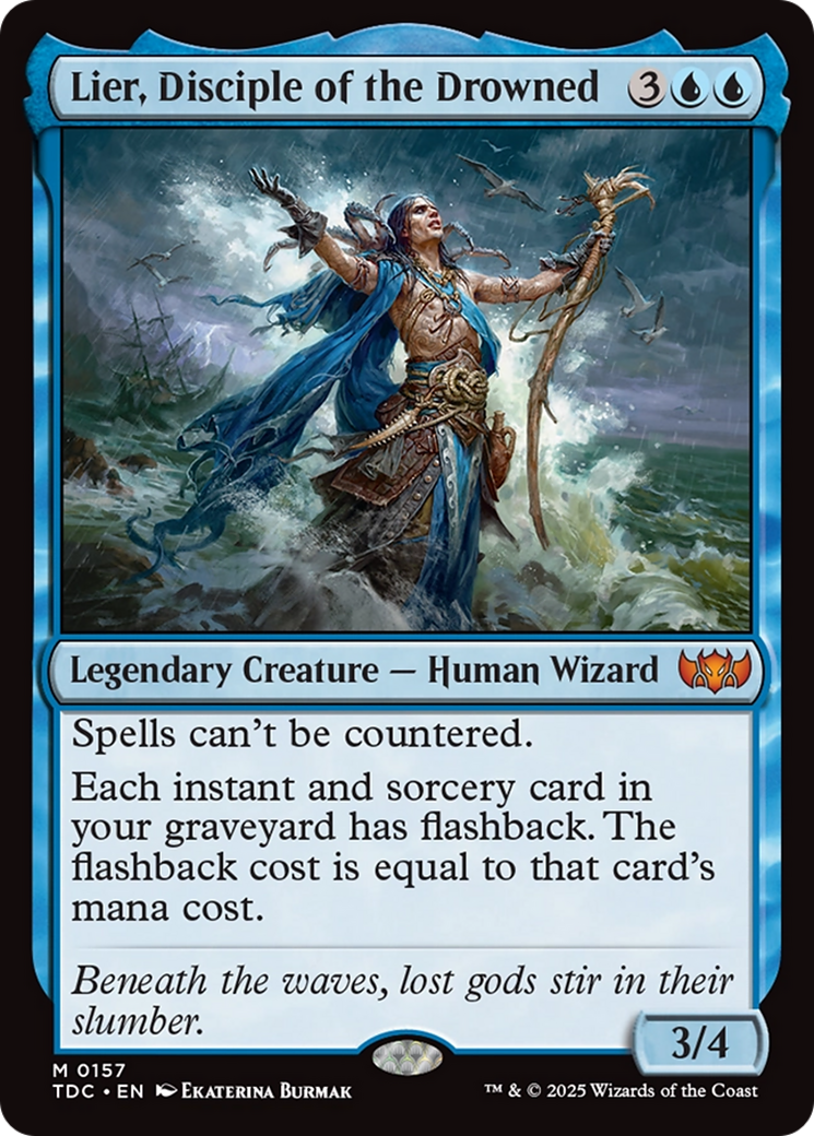 Lier, Disciple of the Drowned [Tarkir: Dragonstorm Commander] | Good Games Modbury