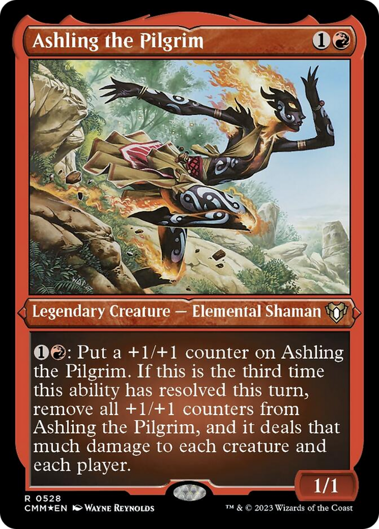 Ashling the Pilgrim (Foil Etched) [Commander Masters] | Good Games Modbury