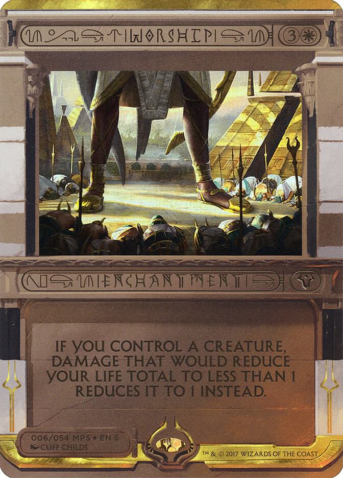 Worship 6/54 (Masterpiece Series: Amonkhet Invocations)  - Foil | Good Games Modbury
