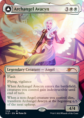 Archangel Avacyn // Avacyn, the Purifier (Borderless) [Secret Lair: From Cute to Brute] | Good Games Modbury