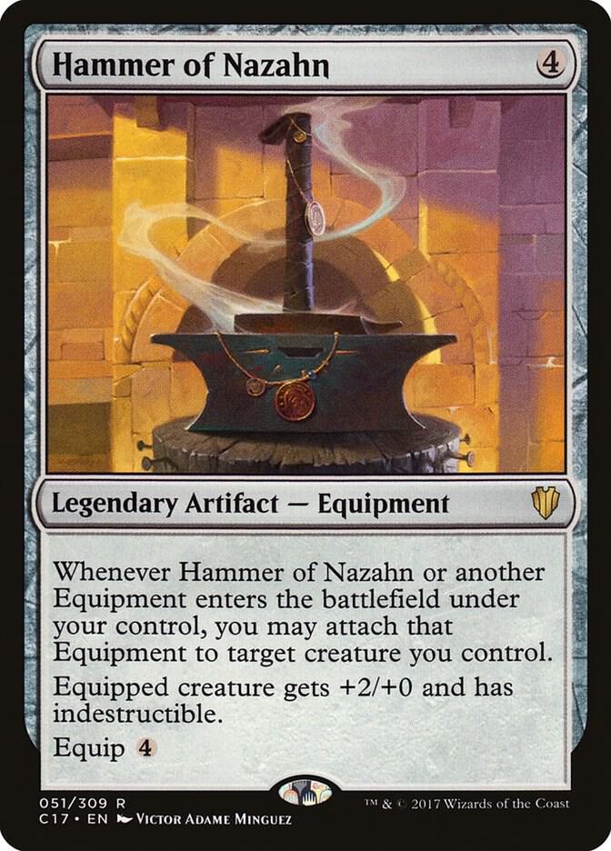 Hammer of Nazahn 51/309 (Commander 2017)  | Good Games Modbury