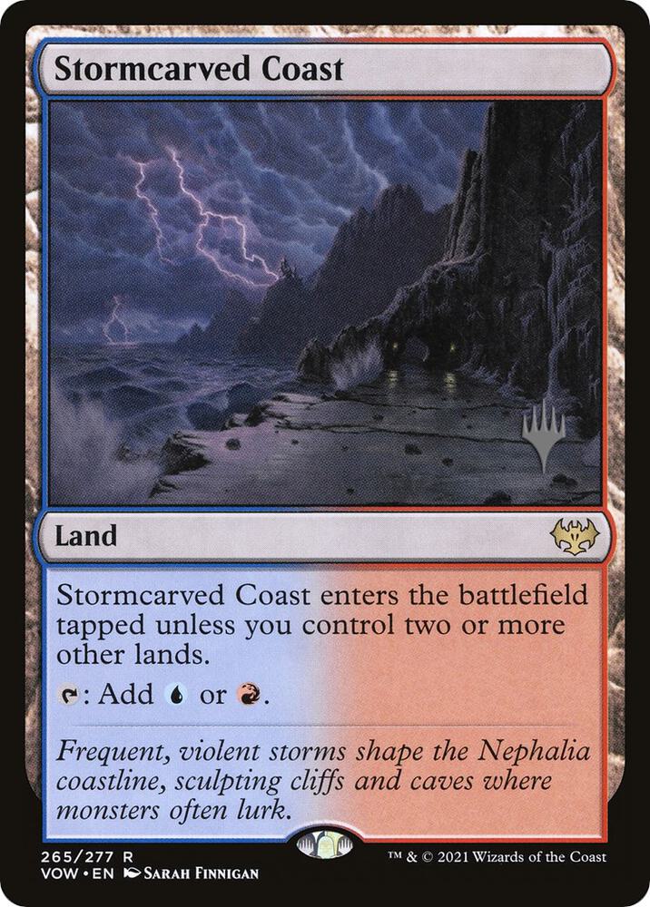 Stormcarved Coast 265 (Promo Pack: Dominaria United)  - Foil | Good Games Modbury