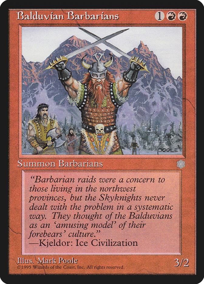 Balduvian Barbarians 172/383 (Ice Age)  | Good Games Modbury