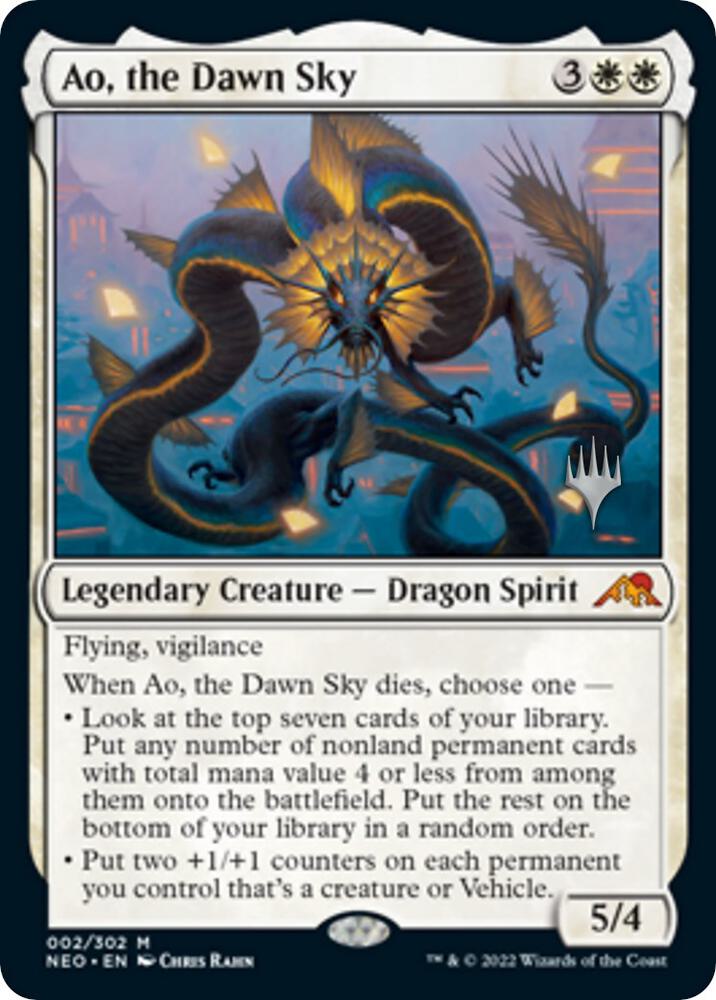 Ao the Dawn Sky 2p/157 (Promo Pack: Kamigawa: Neon Dynasty)  | Good Games Modbury