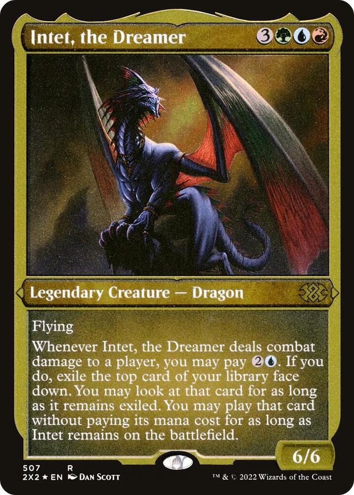 Intet the Dreamer Foil Etched 507 (Double Masters 2022)  - Foil | Good Games Modbury