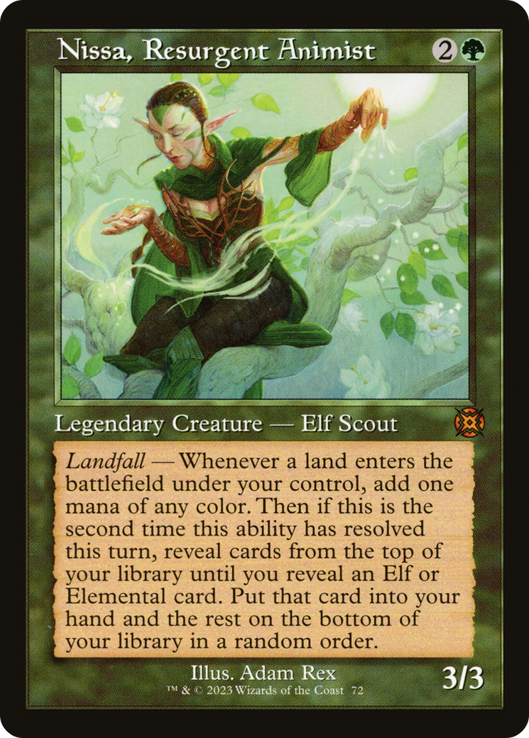Nissa, Resurgent Animist (Retro) [March of the Machine: The Aftermath] | Good Games Modbury