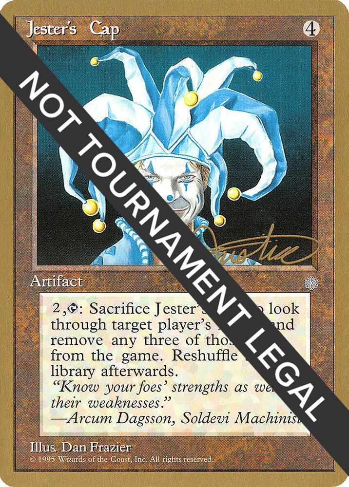 Jesters Cap 1996 Mark Justice ICE mj324/308 (World Championship Decks)  | Good Games Modbury