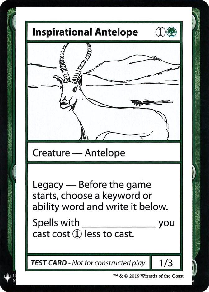 Inspirational Antelope 78/121 (Mystery Booster: Convention Edition Exclusives)  | Good Games Modbury