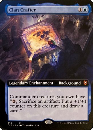 Clan Crafter (Extended Art) [Commander Legends: Battle for Baldur's Gate] | Good Games Modbury