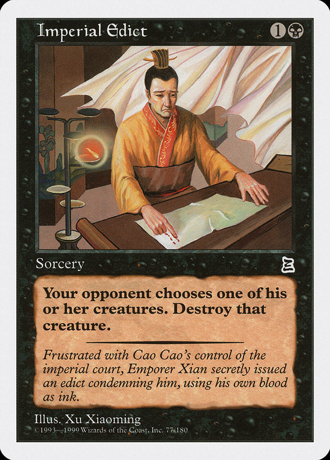 Imperial Edict 77/180 (Portal Three Kingdoms)  | Good Games Modbury