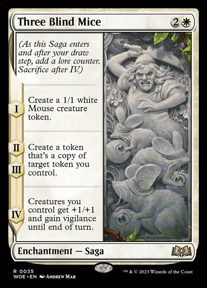 Three Blind Mice 35/276 (Wilds of Eldraine)  | Good Games Modbury