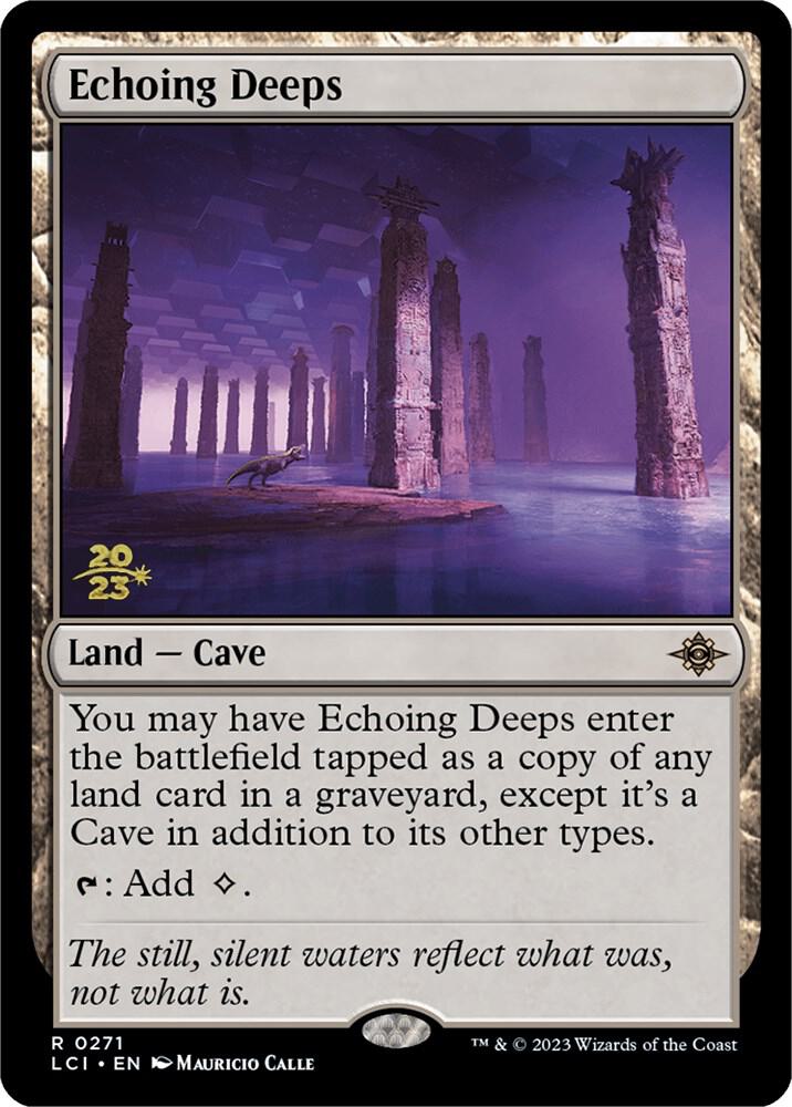 Echoing Deeps 271s/138 (Prerelease Cards)  - Foil | Good Games Modbury