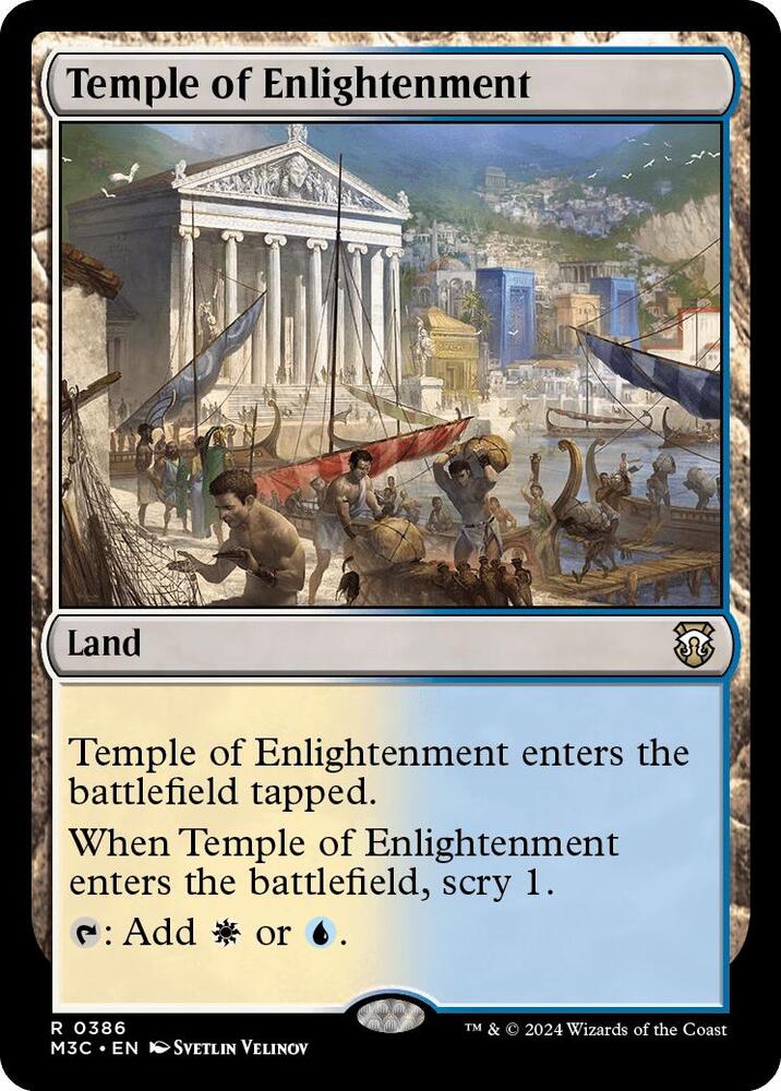 Temple of Enlightenment 386/411 (Commander: Modern Horizons 3)  | Good Games Modbury