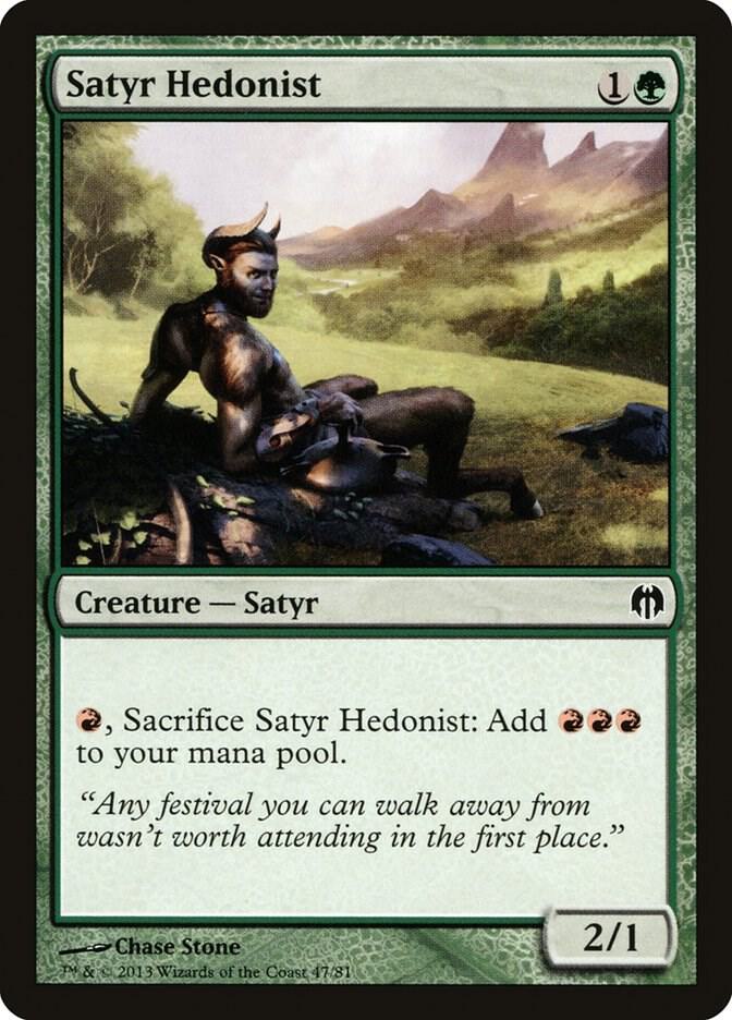 Satyr Hedonist 47/81 (Duel Decks: Heroes vs. Monsters)  | Good Games Modbury