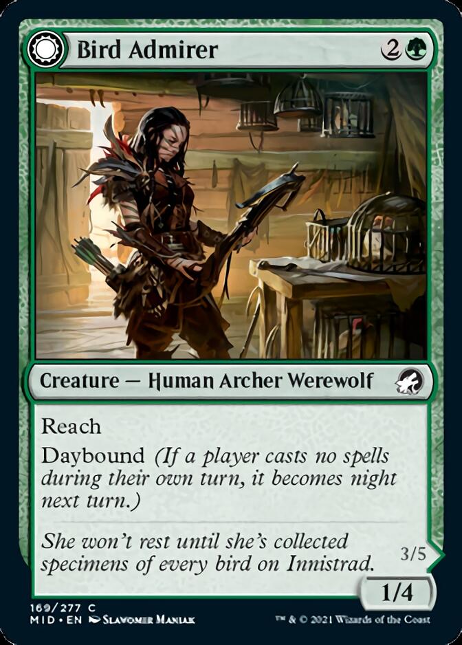 Bird Admirer // Wing Shredder [Innistrad: Midnight Hunt] | Good Games Modbury