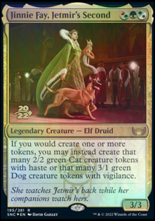 Jinnie Fay, Jetmir's Second [Streets of New Capenna Prerelease Promos] | Good Games Modbury