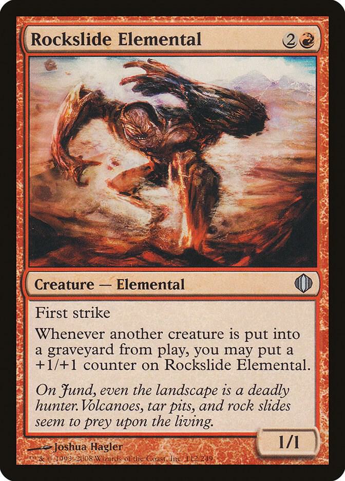 Rockslide Elemental 112/249 (Shards of Alara)  - Foil | Good Games Modbury