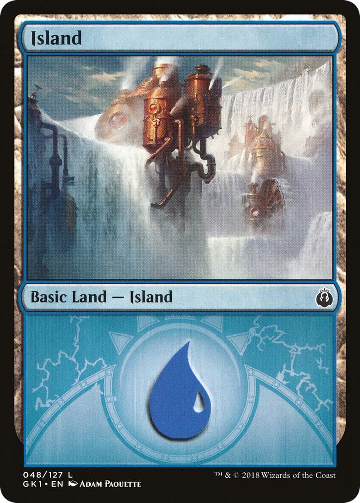 Island 48/127 (Guilds of Ravnica: Guild Kits)  | Good Games Modbury