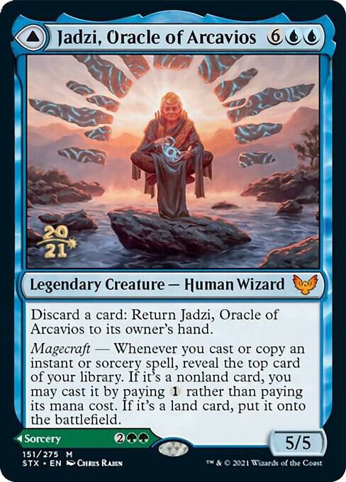 Jadzi Oracle of Arcavios 151s/180 (Prerelease Cards)  - Foil | Good Games Modbury