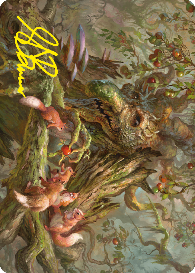 Generous Ent Art Card (Gold-Stamped Signature) [The Lord of the Rings: Tales of Middle-earth Art Series] | Good Games Modbury