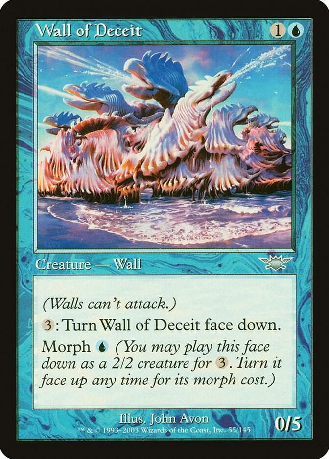 Wall of Deceit 55/145 (Legions)  - Foil | Good Games Modbury