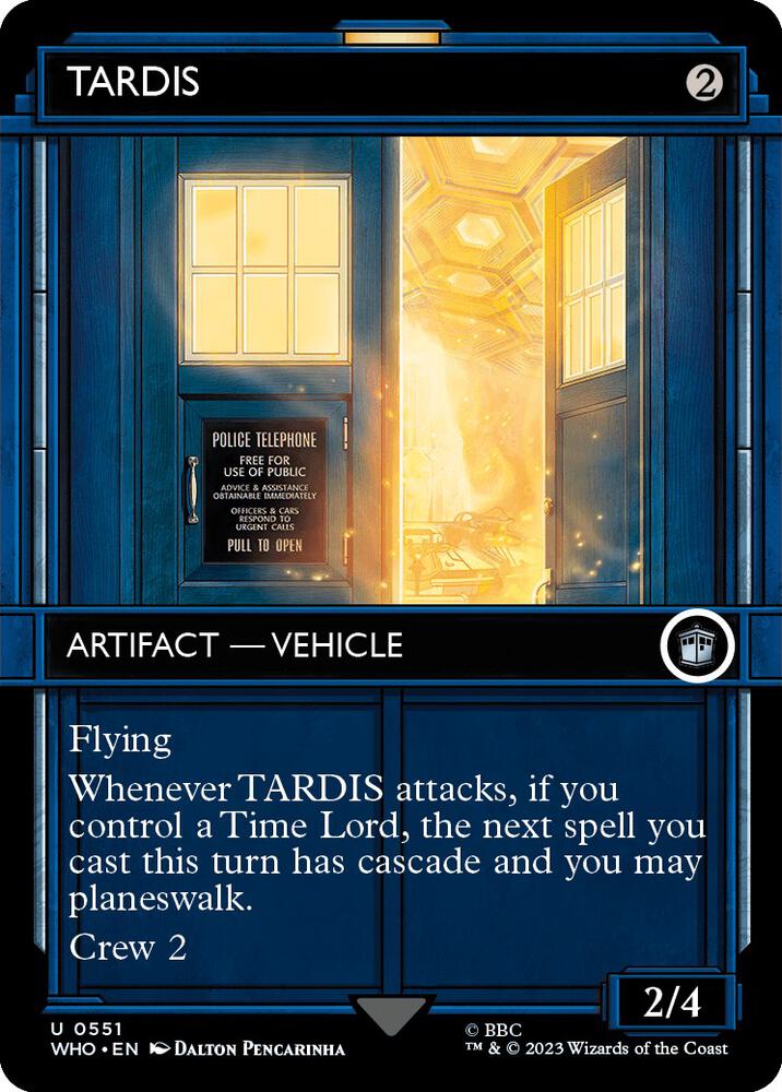 TARDIS 551/331 (Universes Beyond: Doctor Who)  - Showcase | Good Games Modbury