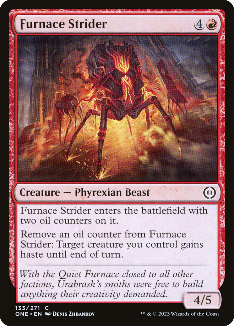 Furnace Strider [Phyrexia: All Will Be One] | Good Games Modbury