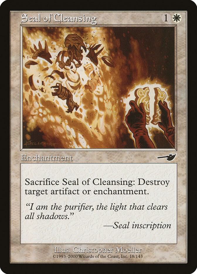Seal of Cleansing 18/143 (Nemesis)  | Good Games Modbury