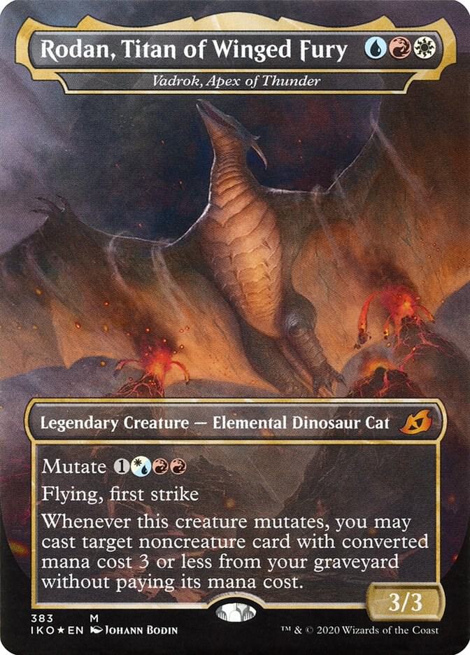 Rodan, Titan of Winged Fury - Vadrok, Apex of Thunder 383/274 (Ikoria: Lair of Behemoths)  | Good Games Modbury