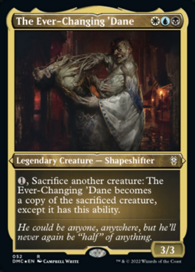 The Ever-Changing 'Dane (Foil Etched) [Dominaria United Commander] | Good Games Modbury