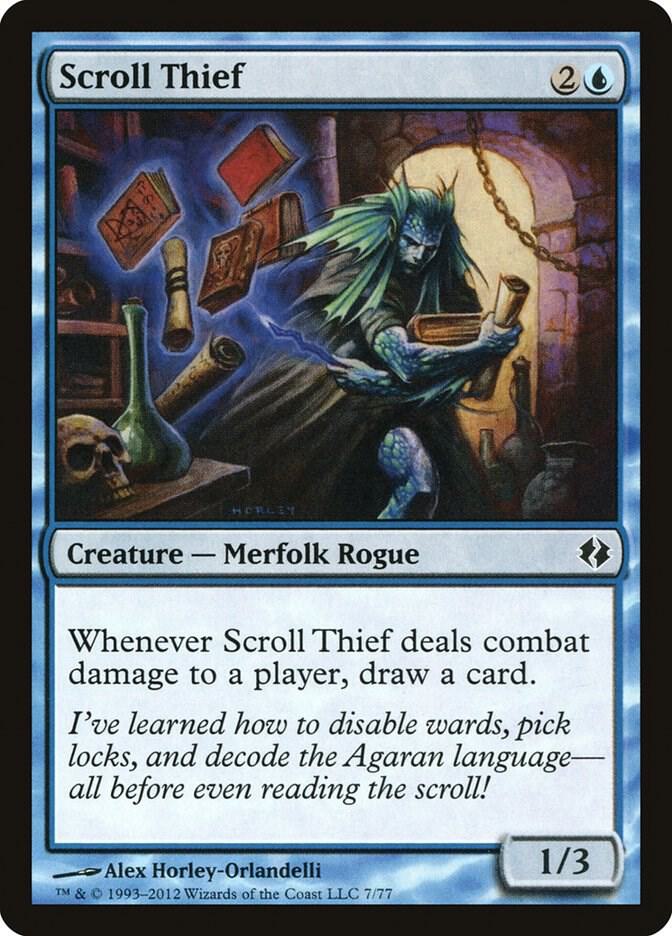 Scroll Thief 7/77 (Duel Decks: Venser vs. Koth)  | Good Games Modbury