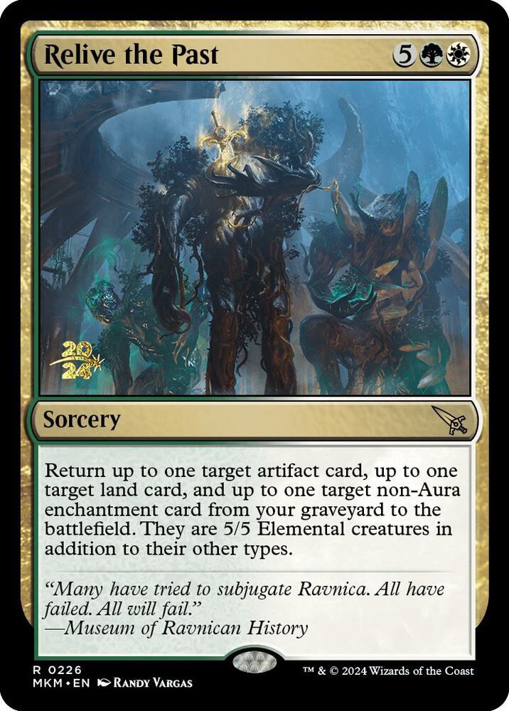 Relive the Past 226s/182 (Prerelease Cards)  - Foil | Good Games Modbury