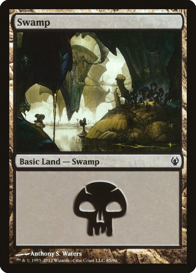 Swamp 85 85/90 (Duel Decks: Izzet vs. Golgari)  | Good Games Modbury