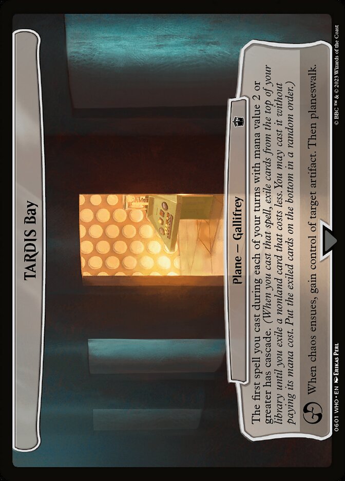 TARDIS Bay 601/331 (Planechase: Universes Beyond: Doctor Who)  | Good Games Modbury