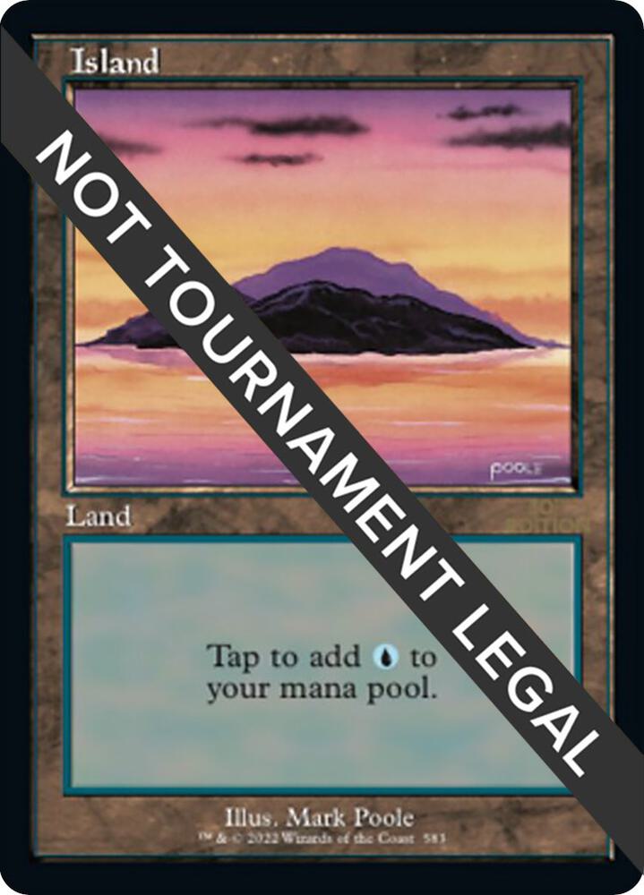 Island 583 Retro Frame 583/594 (30th Anniversary Edition)  | Good Games Modbury