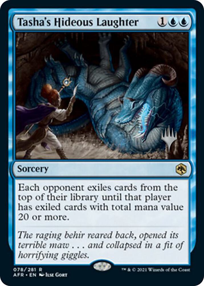 Tashas Hideous Laughter 78 (Promo Pack: Adventures in the Forgotten Realms)  - Foil | Good Games Modbury