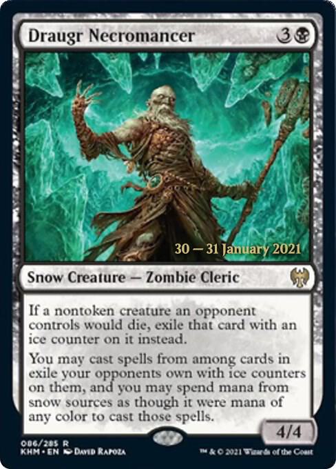 Draugr Necromancer 86s/1 (Prerelease Cards)  - Foil | Good Games Modbury