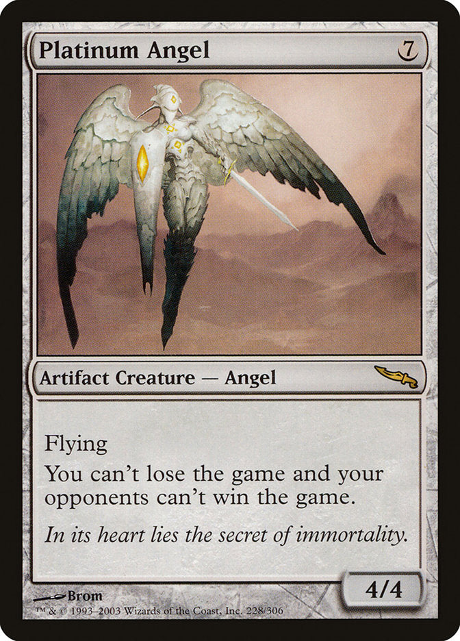 Platinum Angel [Mirrodin] | Good Games Modbury
