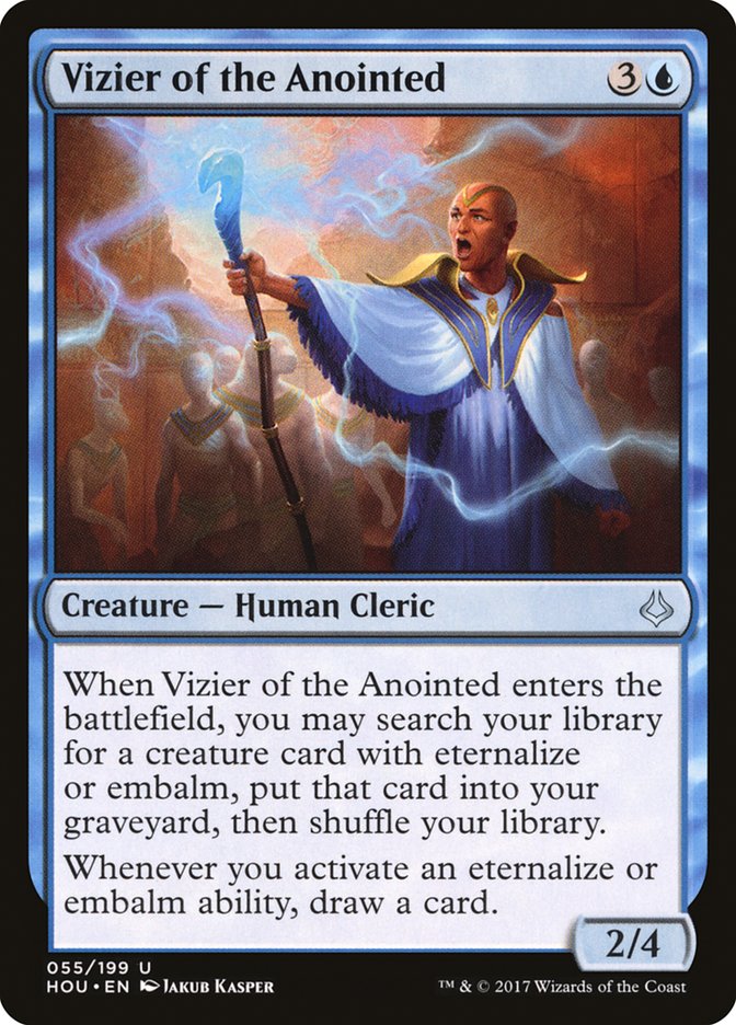 Vizier of the Anointed 55/199 (Hour of Devastation)  - Foil | Good Games Modbury