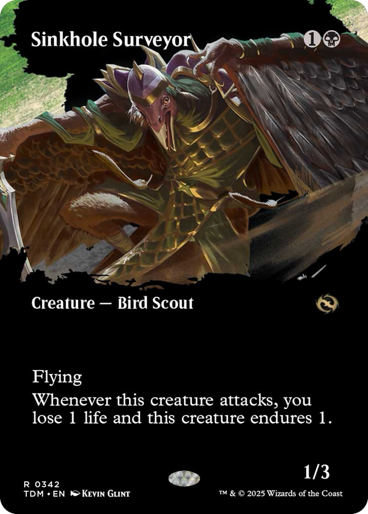Sinkhole Surveyor (Borderless) [Tarkir: Dragonstorm] | Good Games Modbury