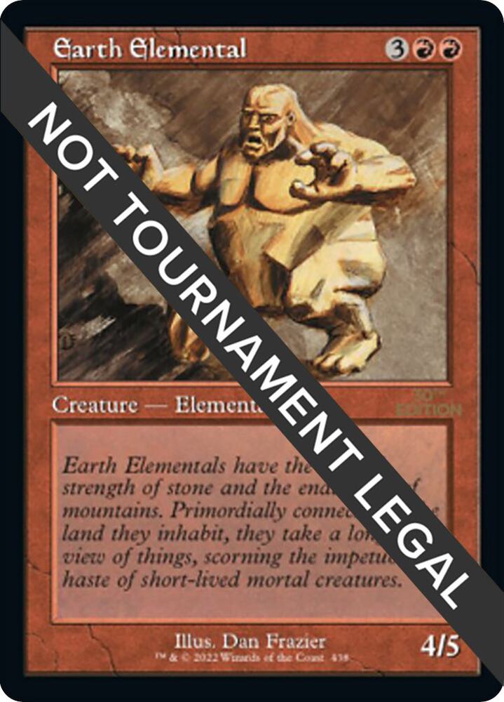 Earth Elemental Retro Frame 438/594 (30th Anniversary Edition)  | Good Games Modbury