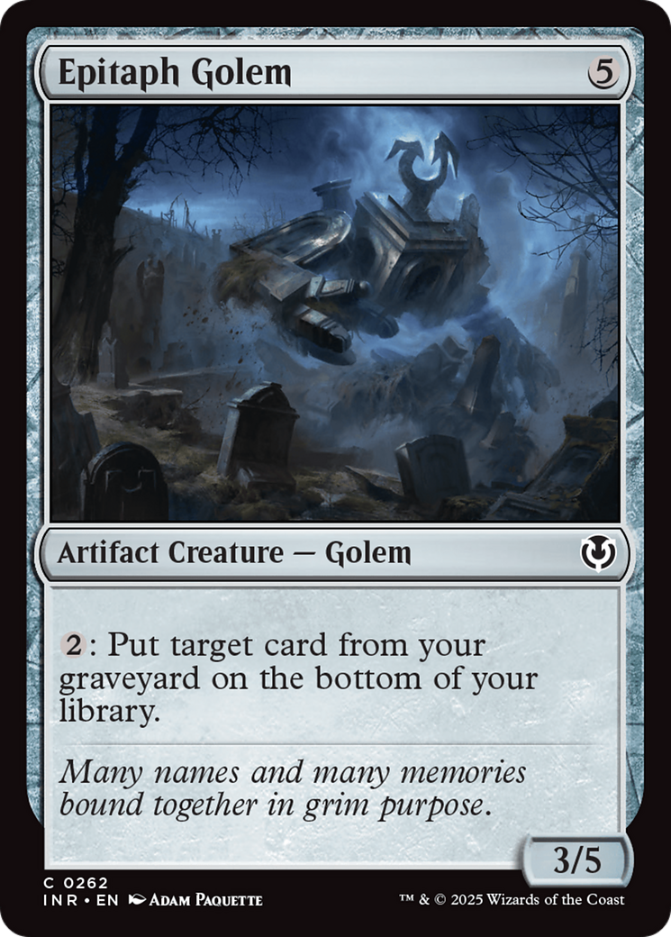 Epitaph Golem [Innistrad Remastered] | Good Games Modbury