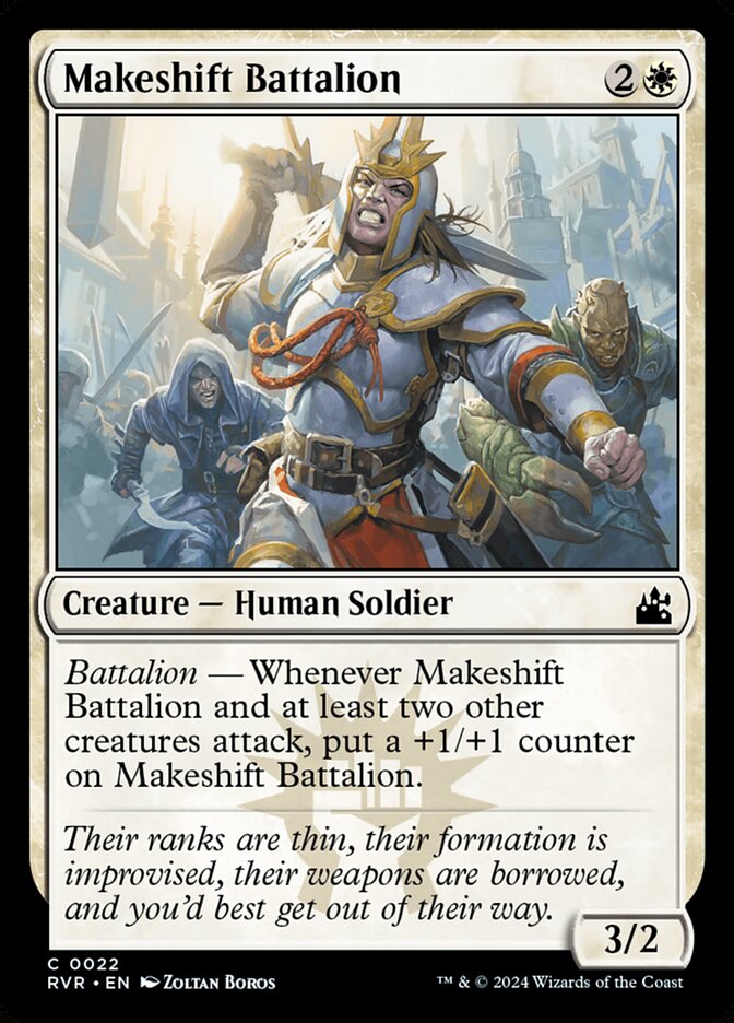 Makeshift Battalion 22/291 (Ravnica Remastered)  | Good Games Modbury