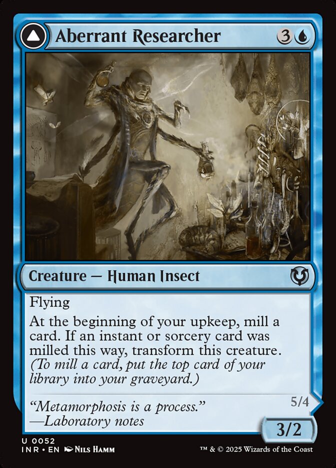 Aberrant Researcher // Perfected Form 52/287 (Innistrad Remastered)  | Good Games Modbury