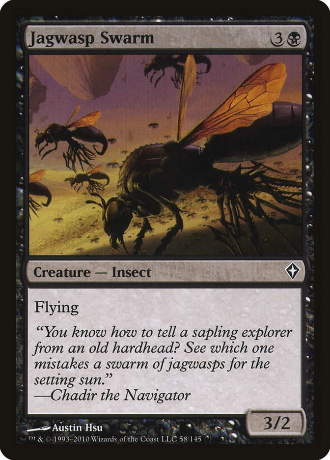 Jagwasp Swarm 58/145 (Worldwake)  - Foil | Good Games Modbury