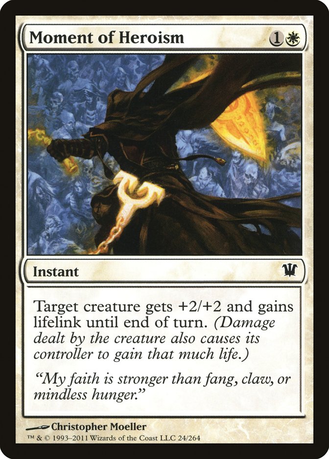 Moment of Heroism [Innistrad] | Good Games Modbury